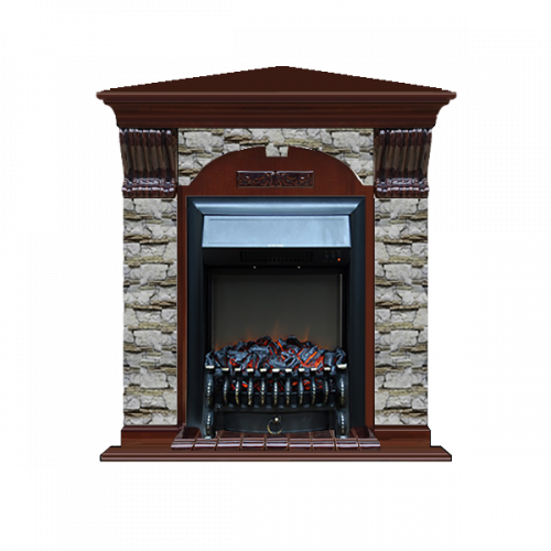 Арочный Алтай угловой (красное дерево)+Fobos Black