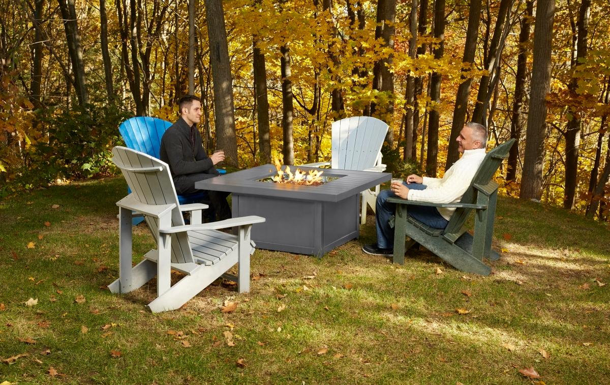 Стол-камин газовый NapoLEOn Victorian 107х107 см