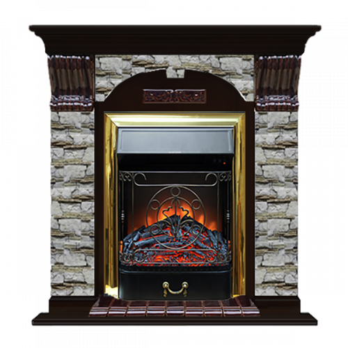 Арочный Алтай (венге)+Majestic Brass