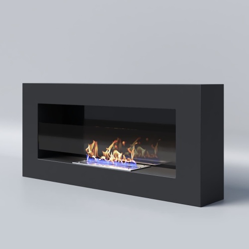 Биокамин "Русский огонь" Лайт 900N настенный с защитным стеклом