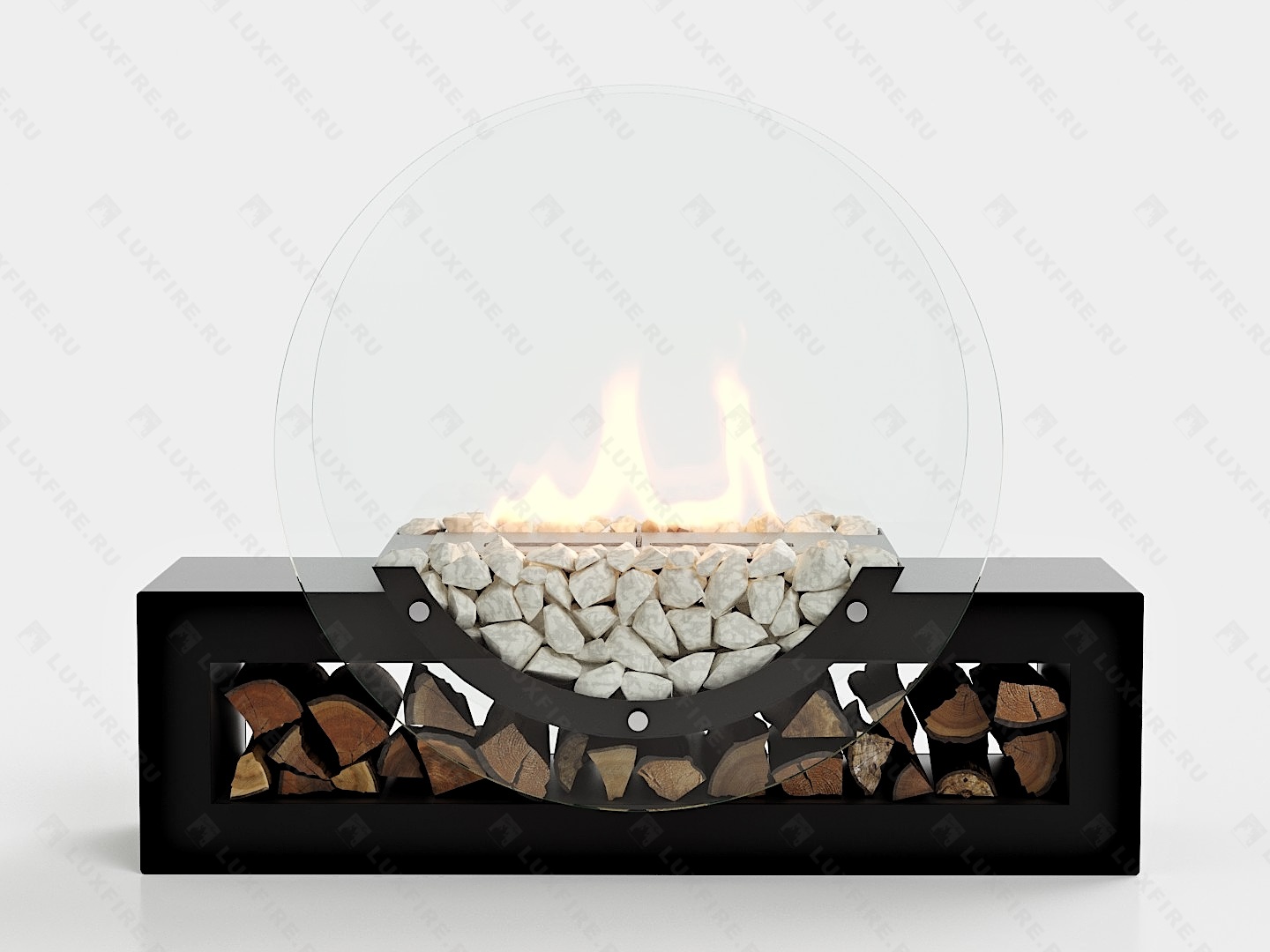 Напольный биокамин Lux Fire "Рональдо" по цене 86 273 руб.
