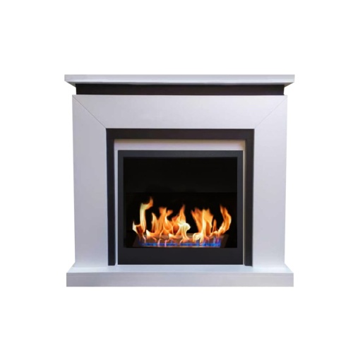 Биокамин в портале "Русский огонь" Афрам с защитным стеклом