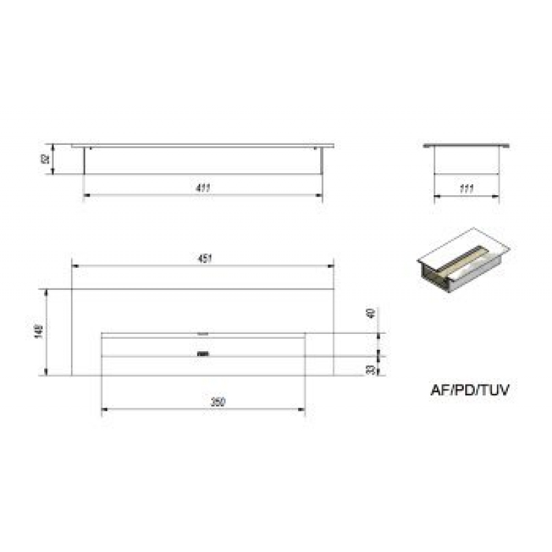 Биокамин Kratki CHARLIE 2, TUV медь по цене 