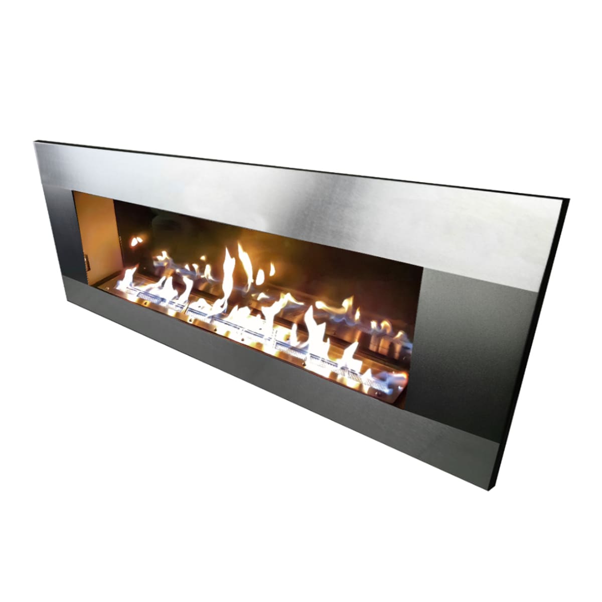 Биокамин "Русский огонь" Модерн 1500V встраиваемый с защитным стеклом по цене 47 300 руб.