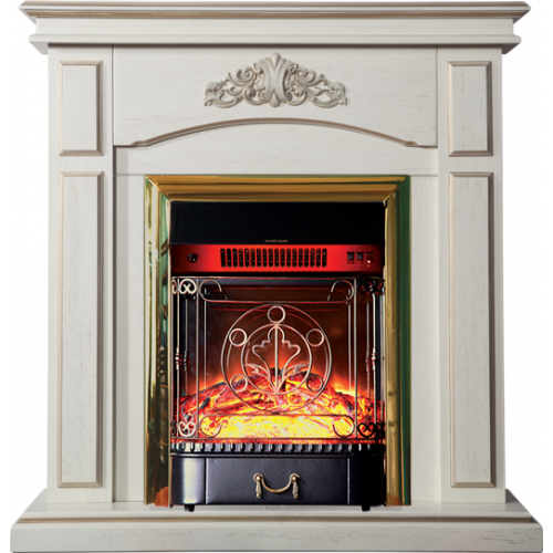 Марго (бежевый с патиной)+Majestic Brass