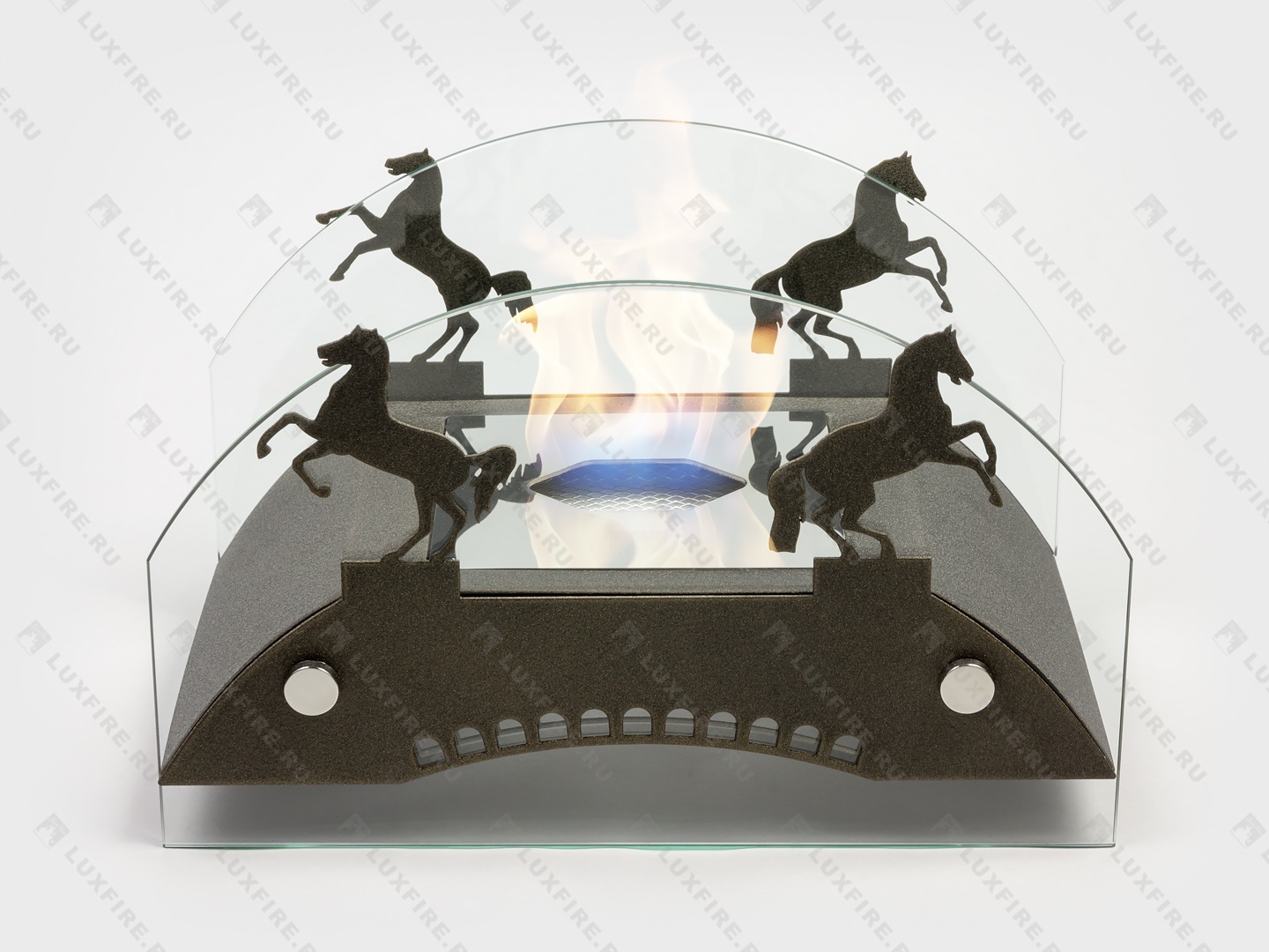 Настольный биокамин Lux Fire "Графский мост" М (бронза) по цене 19 602 руб.