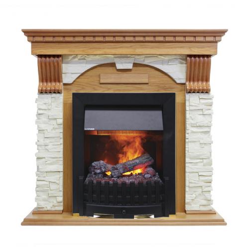 Dublin арочный сланец белый (дуб)+Danville Black