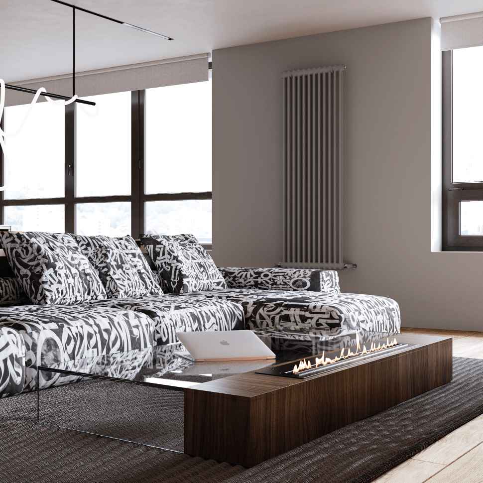 Автоматический биокамин SteelHeat AB 1200 по цене 318 900 руб.