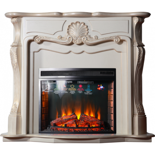 Грация (бежевый с золотой патиной)+Panoramic 28