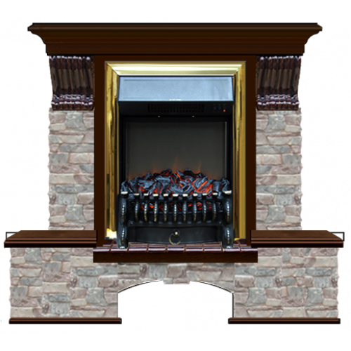 Бостон К Грот цветной (дуб)+Fobos Brass