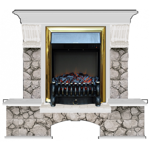 Бостон К Карелия (беленый дуб)+Fobos Brass