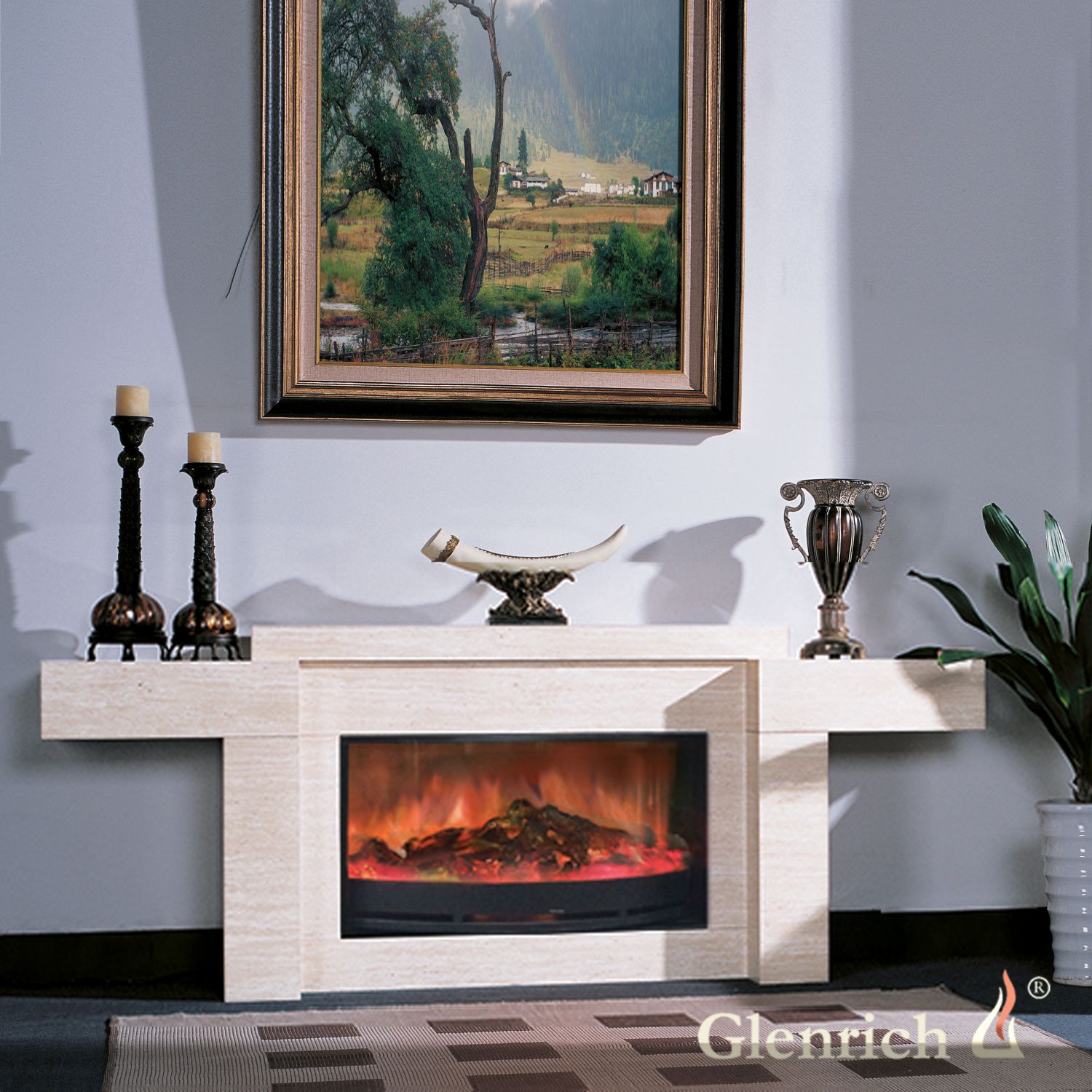 Электрокамин «Европа Delux R86»