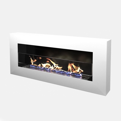 Биокамин "Русский огонь" Блонд 1100N настенный с защитным стеклом