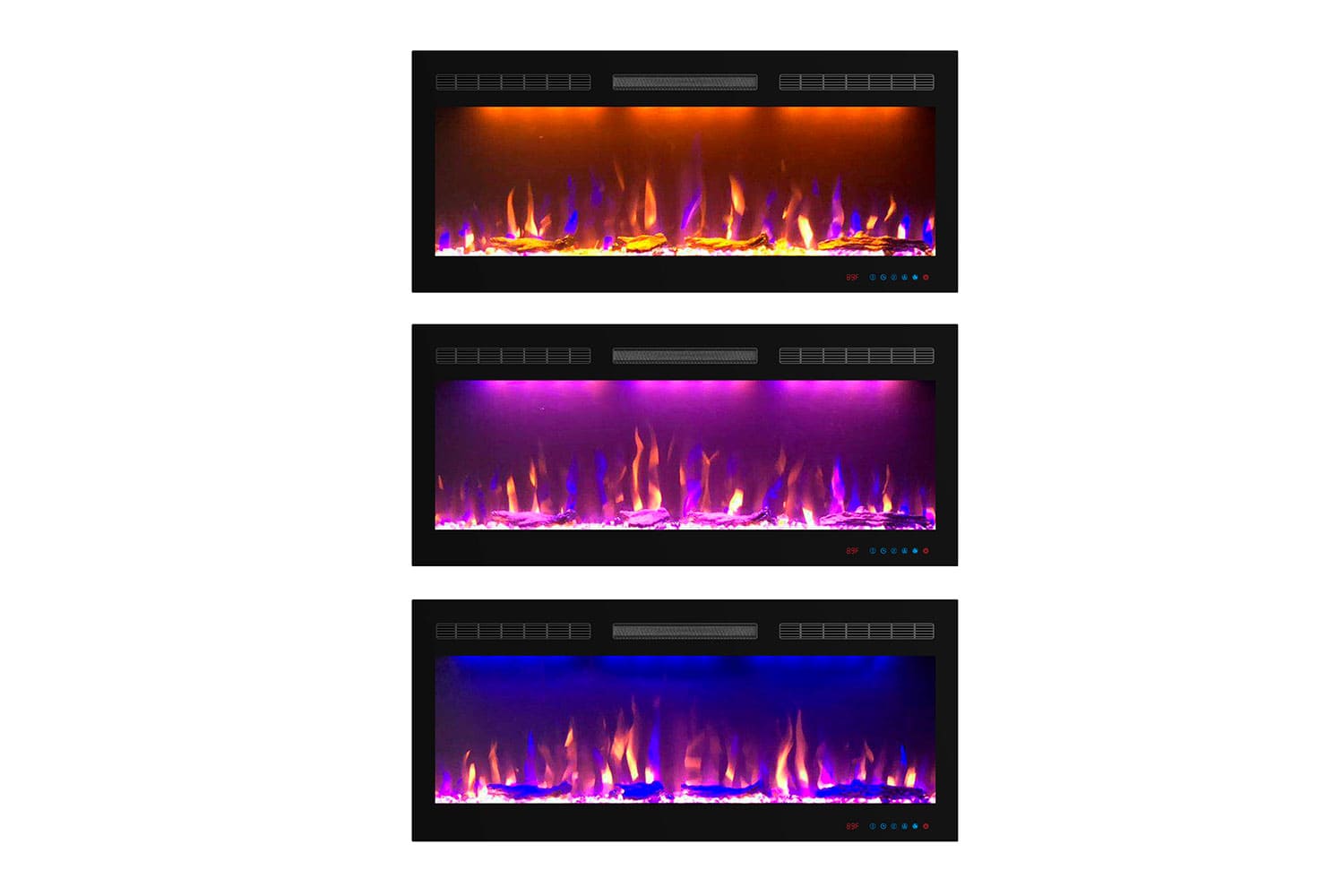 Линейный электрокамин Royal Flame Crystal 40 RF