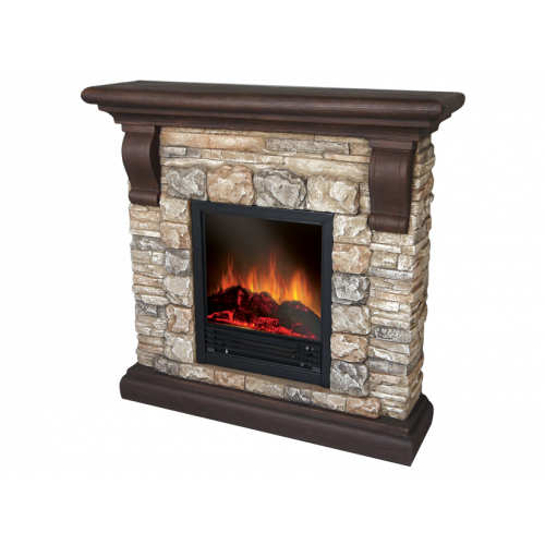 Каминокомплект EFP/S- 2118SDS (темный камень)