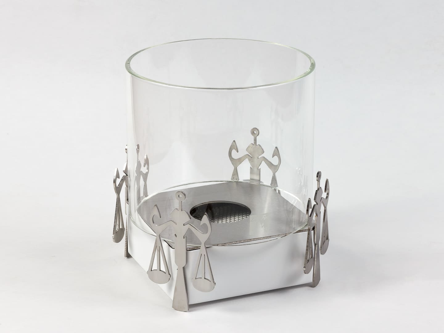 Настольный биокамин Lux Fire Зодиак "Весы" Белый по цене 15 000 руб.