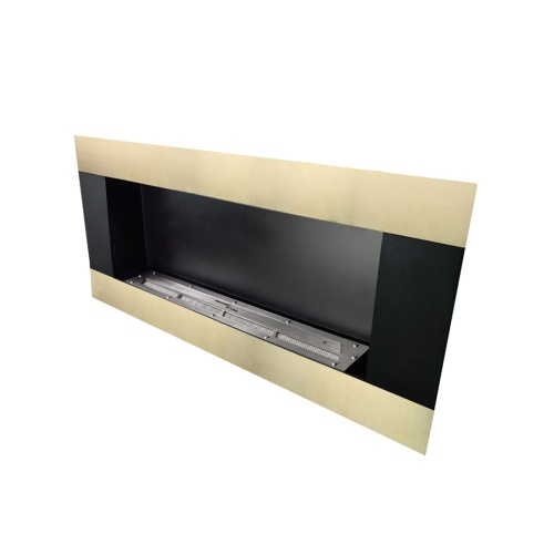 Биокамин "Русский огонь" Голд 1100V встраиваемый с защитным стеклом