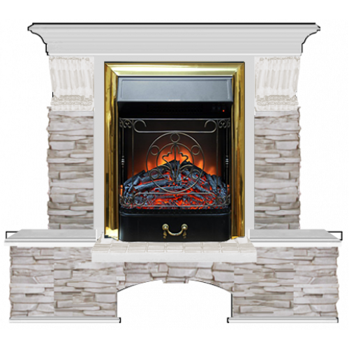 Бостон К Мисхор (беленый дуб)+Majestic Brass