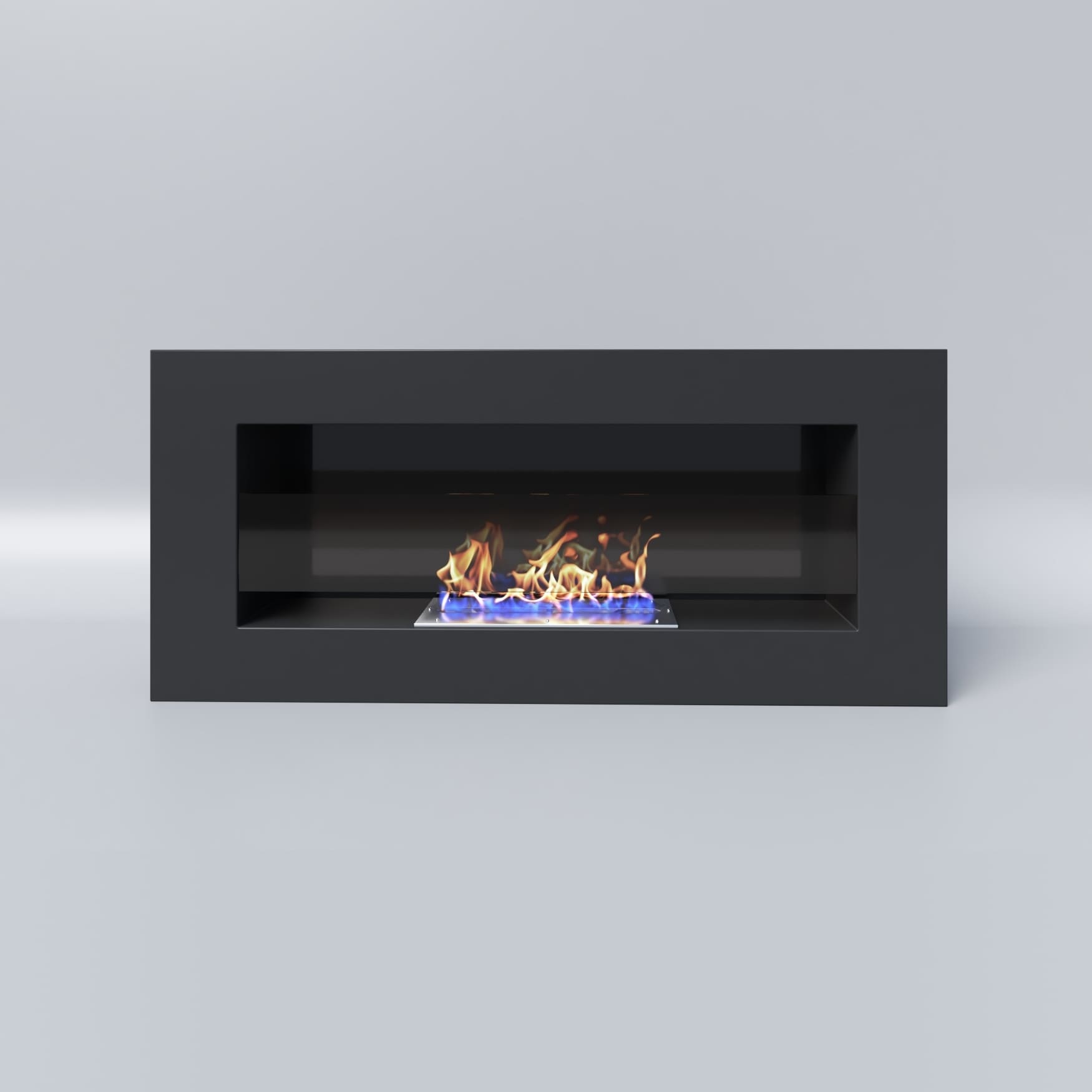 Биокамин "Русский огонь" Лайт 900N настенный с защитным стеклом по цене 23 350 руб.