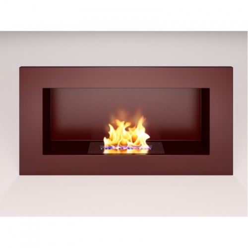 Биокамин Window Glass burgundy Арома