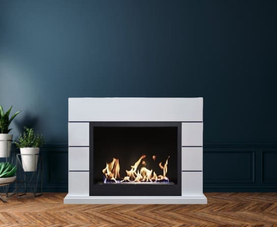 Биокамин в портале "Русский огонь" Аляска с декоративным стеклом (стемалитом) по цене 77 000 руб.