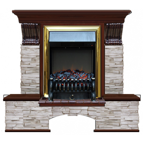 Бостон К Мисхор (красное дерево)+Fobos Brass