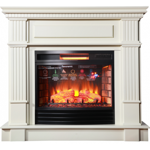 Рим (бежевый)+Panoramic 25 LED FX QZ