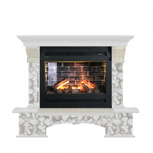 Бостон карелия (белый)+Rumba 3D