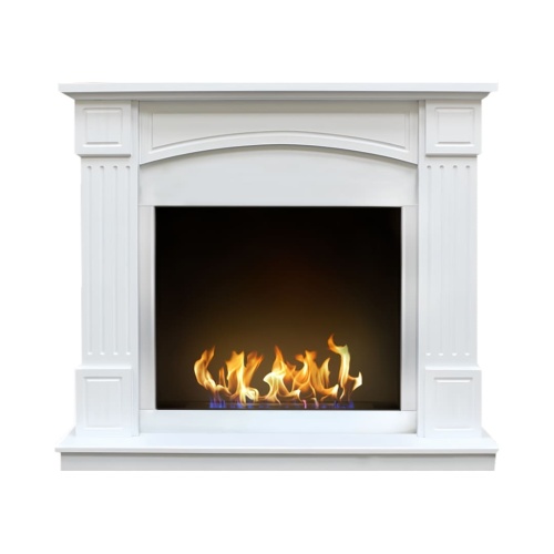 Биокамин в портале "Русский огонь" Честер с защитным стеклом