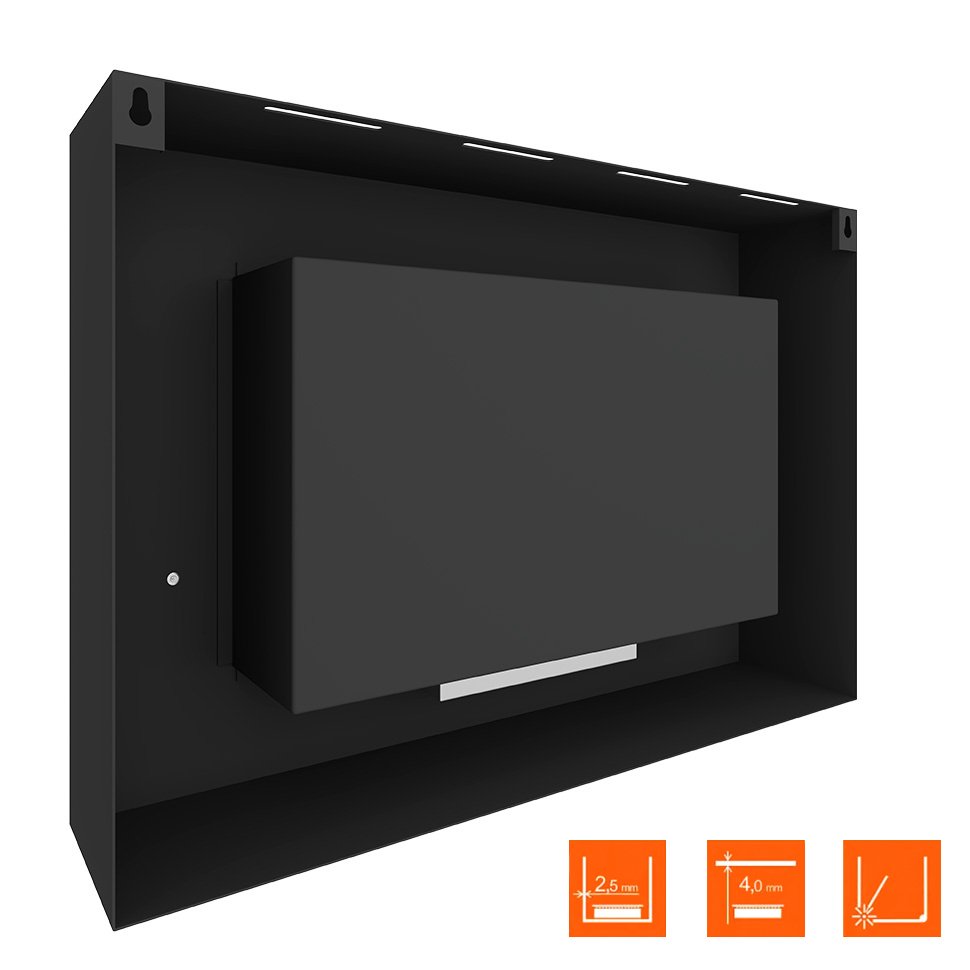 Биокамин SteelHeat WALL GRAND 900 LITE черный, стекло по цене 29 505 руб.