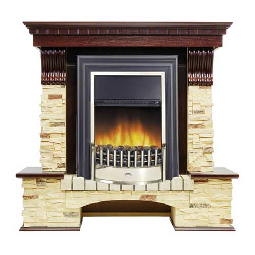 Pierre Luxe сланец (темный дуб)+Cheriton Log