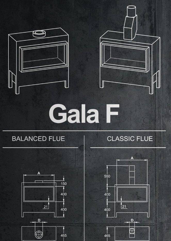 
Газовая топка Vero Design GA 2 F