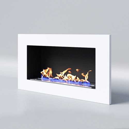 Биокамин "Русский огонь" Блонд 800V встраиваемый с декоративным стеклом (стемалитом)