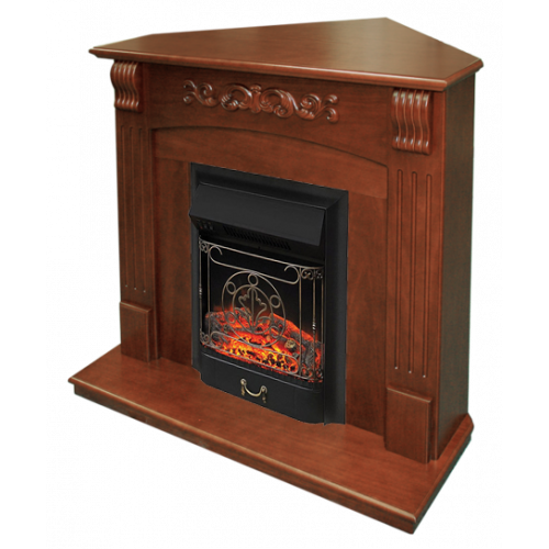 Sorrento угловой (орех)+Majestic FX Black