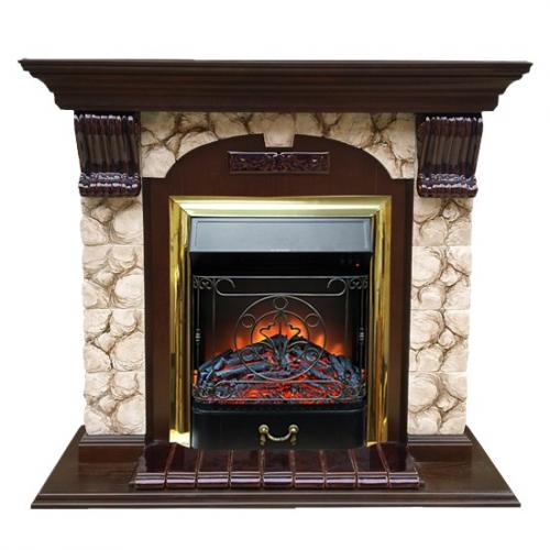 Арочный Карелия (дуб)+Majestic Black