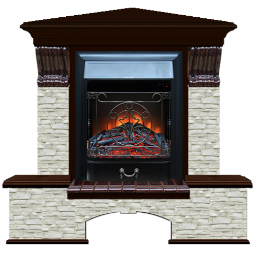 Бостон К Грот однотонный угловой (дуб)+Majestic Black