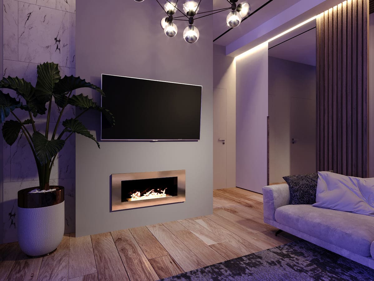 Биокамин "Русский огонь" Барокко 900V встраиваемый по цене 37 800 руб.