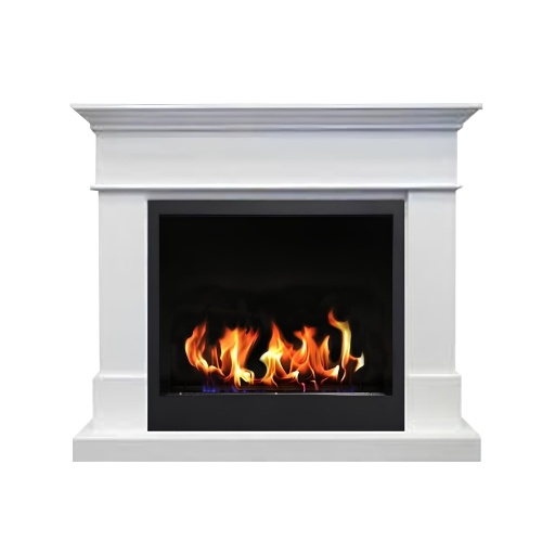 Биокамин в портале "Русский огонь" Невада с защитным стеклом