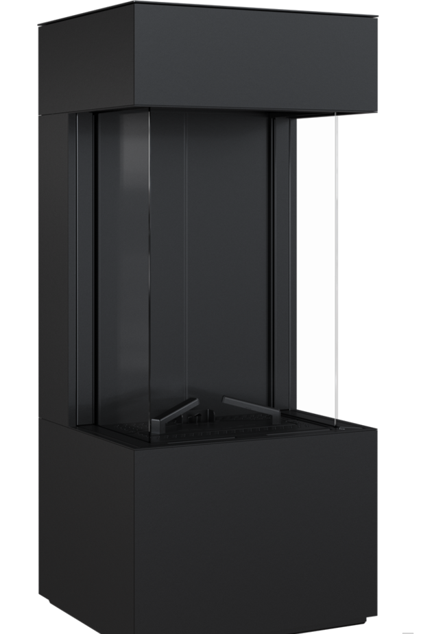 Каминокомплект газовый Kratki LEO/HOME/BOX/LP/45/68/G31/37MBAR/C, баллонный газ