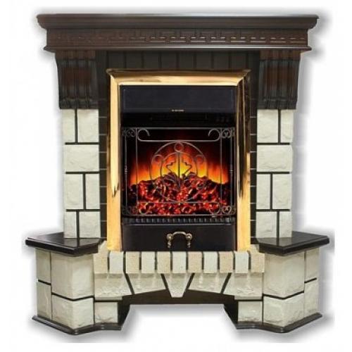 Экстер-M угловой (дуб)+Majestic Brass