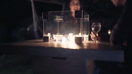 Газовый тол-камин Lounge Table Grey