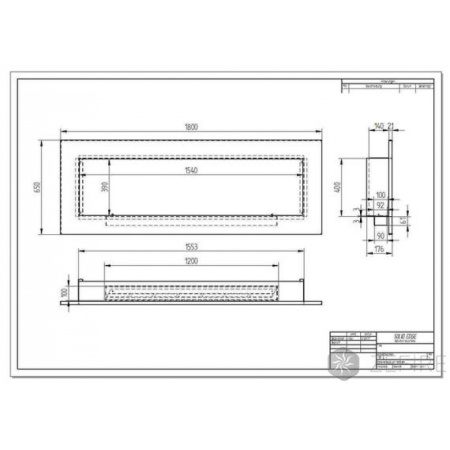 Биокамин ZeFire Elliot vertical 1800 по цене 61 500 руб.