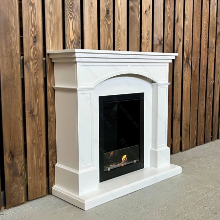 Биокамин Lux Fire с порталом Орел 24, белый по цене 105 907 руб.