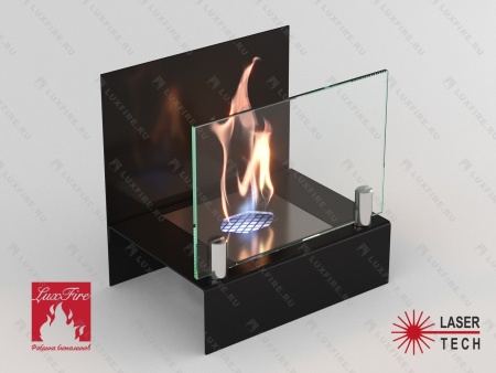 Настольный биокамин Lux Fire "Афиша" S (черный) по цене 8 228 руб.