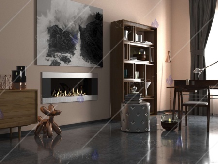 Биокамин Mercury Horizontal 900 SappFire по цене 36 450 руб.