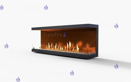 Встраиваемый торцевой очаг 800 SappFire по цене 42 900 руб.
