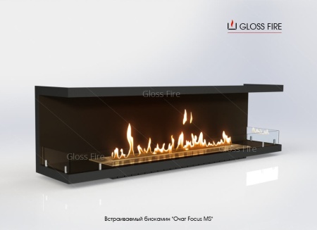 Встраиваемый биокамин Очаг Focus MS-арт.004 по цене 63 800 руб.