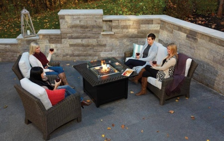 Стол-камин газовый NapoLEOn Victorian Ø 107 см