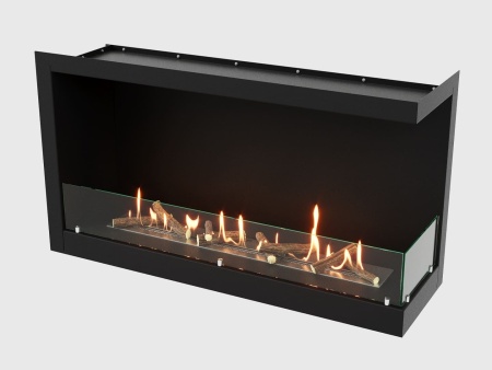 Встроенный биокамин Lux Fire Угловой 1155 М (правый угол) по цене 76 890 руб.